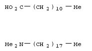 Dodecanoic acid, compd. with N,N-dimethyl-1-octadecanamine (1:1)